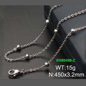 Stainless Steel Necklace - KN85499-Z