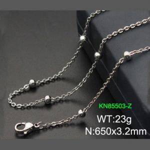 Stainless Steel Necklace - KN85503-Z