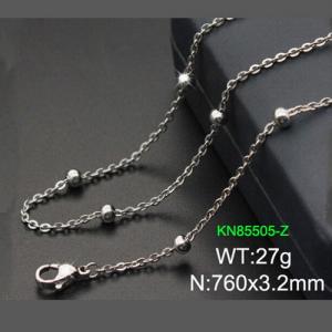 Stainless Steel Necklace - KN85505-Z