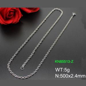 Stainless Steel Necklace - KN85513-Z