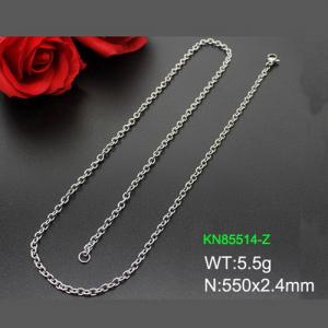 Stainless Steel Necklace - KN85514-Z