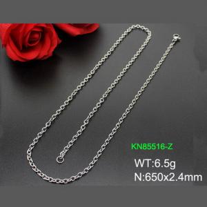 Stainless Steel Necklace - KN85516-Z