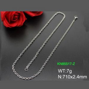 Stainless Steel Necklace - KN85517-Z