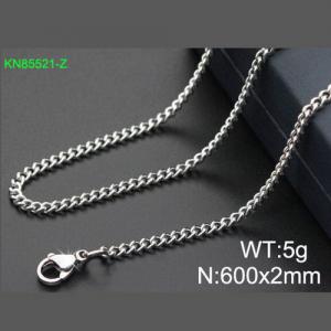 Stainless Steel Necklace - KN85521-Z