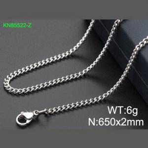 Stainless Steel Necklace - KN85522-Z