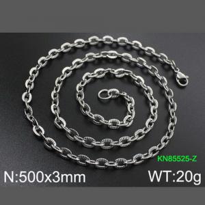 Stainless Steel Necklace - KN85525-Z