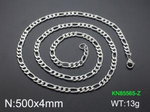 Stainless Steel Necklace - KN85565-Z