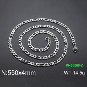 Stainless Steel Necklace - KN85566-Z