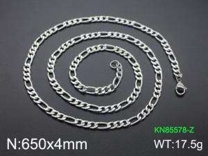 Stainless Steel Necklace - KN85568-Z