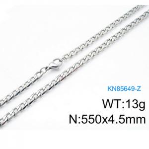 Stainless Steel Necklace - KN85649-Z