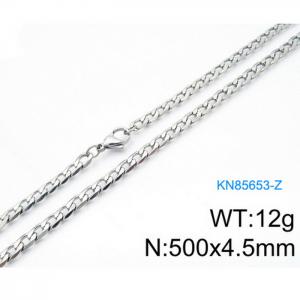 Stainless Steel Necklace - KN85653-Z