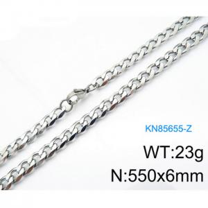 Stainless Steel Necklace - KN85655-Z