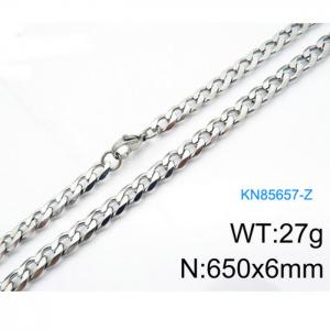 Stainless Steel Necklace - KN85657-Z