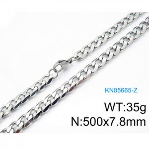 Stainless Steel Necklace - KN85665-Z