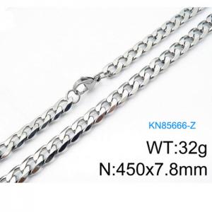 Stainless Steel Necklace - KN85666-Z