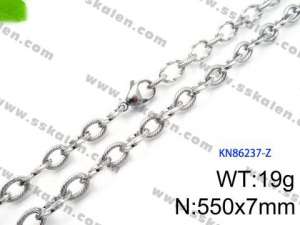 Stainless Steel Necklace - KN86237-Z
