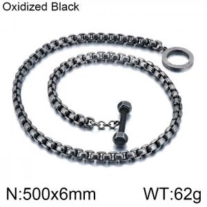 Stainless Steel Necklace - KN86352-K