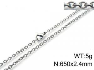 Staineless Steel Small Chain - KN87010-Z