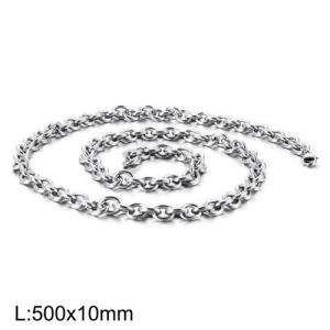 Stainless Steel Necklace - KN87083-Z