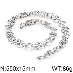 Stainless Steel Necklace - KN87240-Z