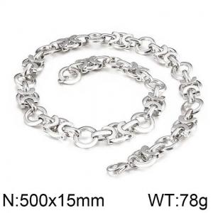 Stainless Steel Necklace - KN87243-Z