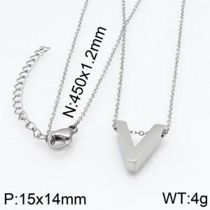Stainless Steel Necklace - KN87972-K