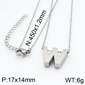 Stainless Steel Necklace - KN87973-K