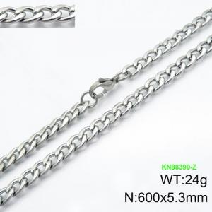 Stainless Steel Necklace - KN88390-Z