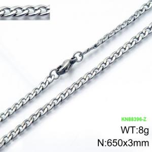 Stainless Steel Necklace - KN88396-Z