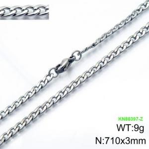 Stainless Steel Necklace - KN88397-Z