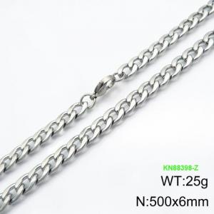 Stainless Steel Necklace - KN88398-Z