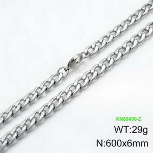 Stainless Steel Necklace - KN88400-Z