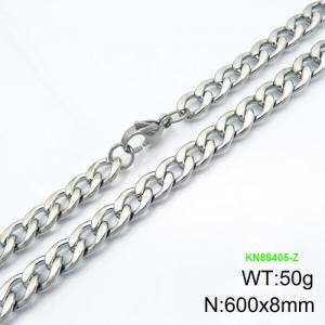 Stainless Steel Necklace - KN88405-Z