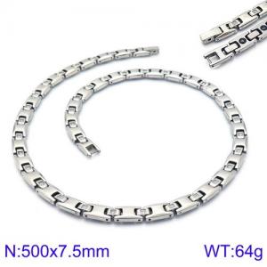 Stainless Steel Necklace - KN88701-KC