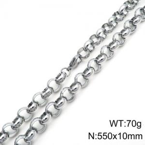 Stainless Steel Necklace - KN89073-Z