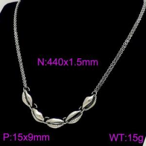 Stainless Steel Necklace - KN89408-Z