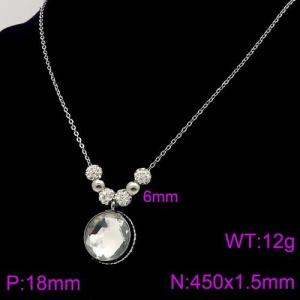 Off-price Necklace - KN89418-ZC