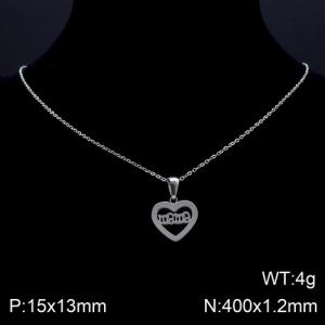 Stainless Steel Necklace - KN89585-K