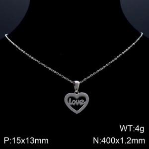 Stainless Steel Necklace - KN89587-K