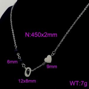 Letter Necklace - KN89685-Z