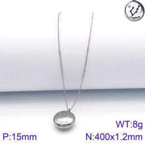 Stainless Steel Necklace - KN89795-KFC