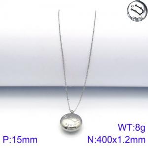 Stainless Steel Necklace - KN89797-KFC