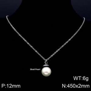 Stainless Steel Necklace - KN89969-Z