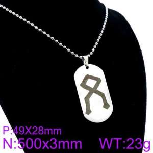Stainless Steel Necklace - KN89992-Z
