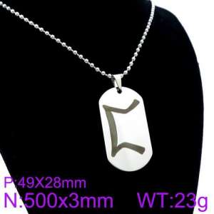 Stainless Steel Necklace - KN89994-Z