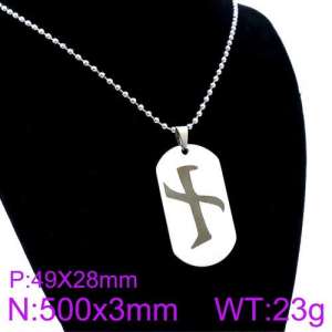 Stainless Steel Necklace - KN89995-Z