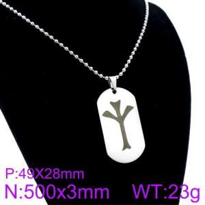 Stainless Steel Necklace - KN89998-Z