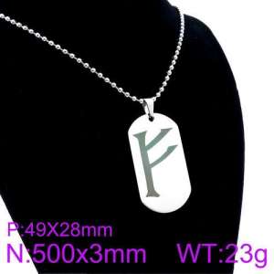 Stainless Steel Necklace - KN89999-Z