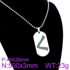 Stainless Steel Necklace - KN90002-Z