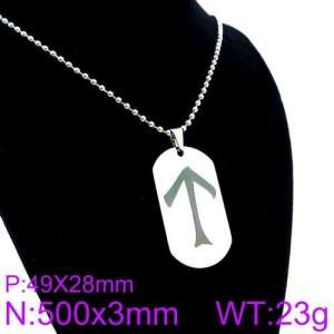 Stainless Steel Necklace - KN90003-Z